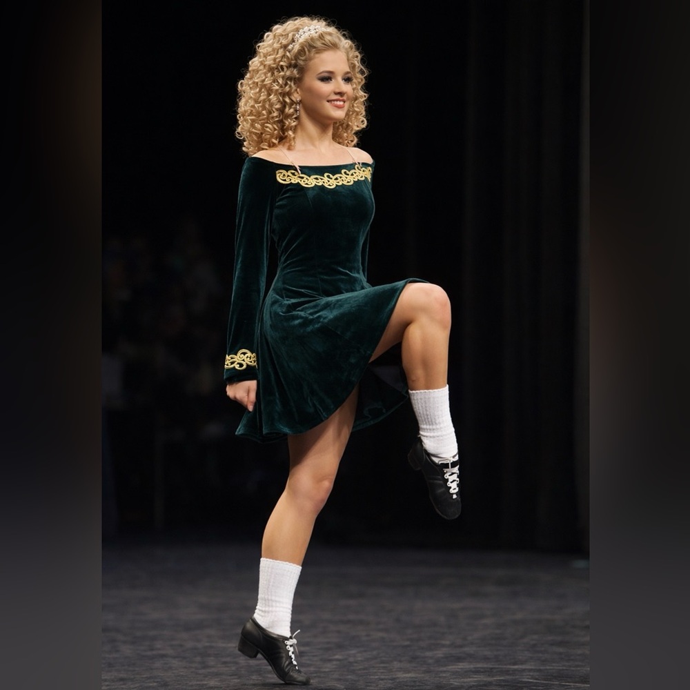 Velvet Irish Dress/Dance Costume